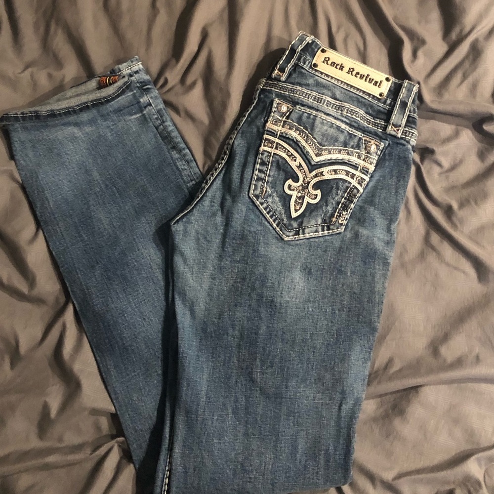 Rock revival straight *missing button*